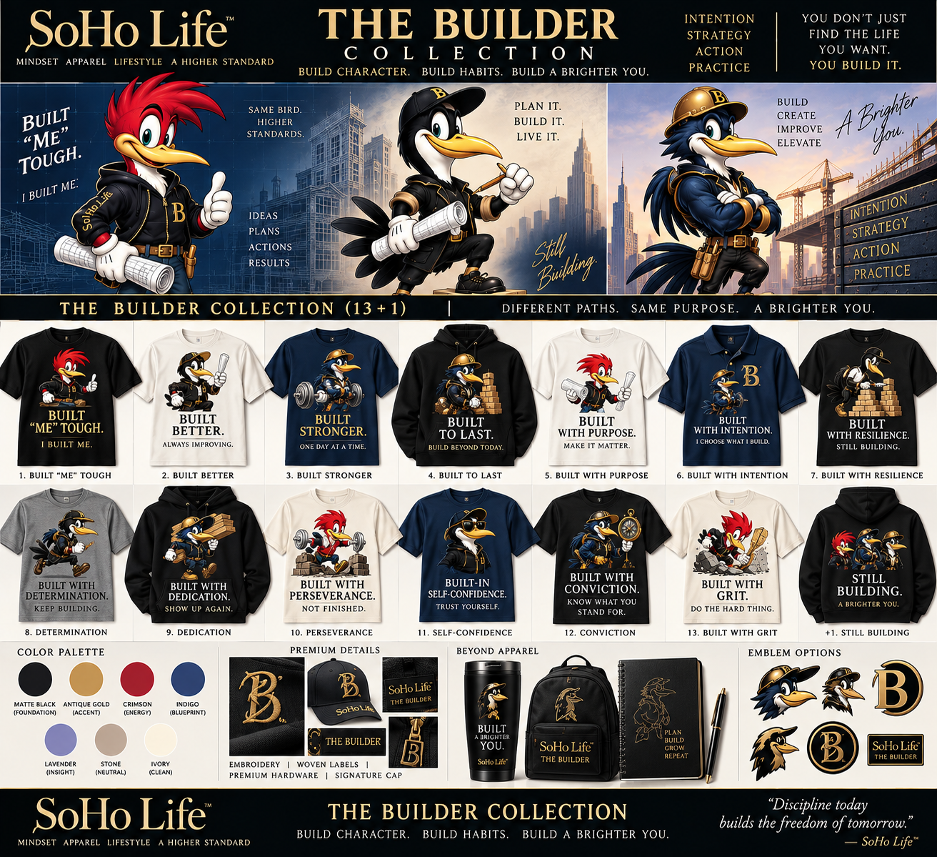 SoHo Life apparel visual